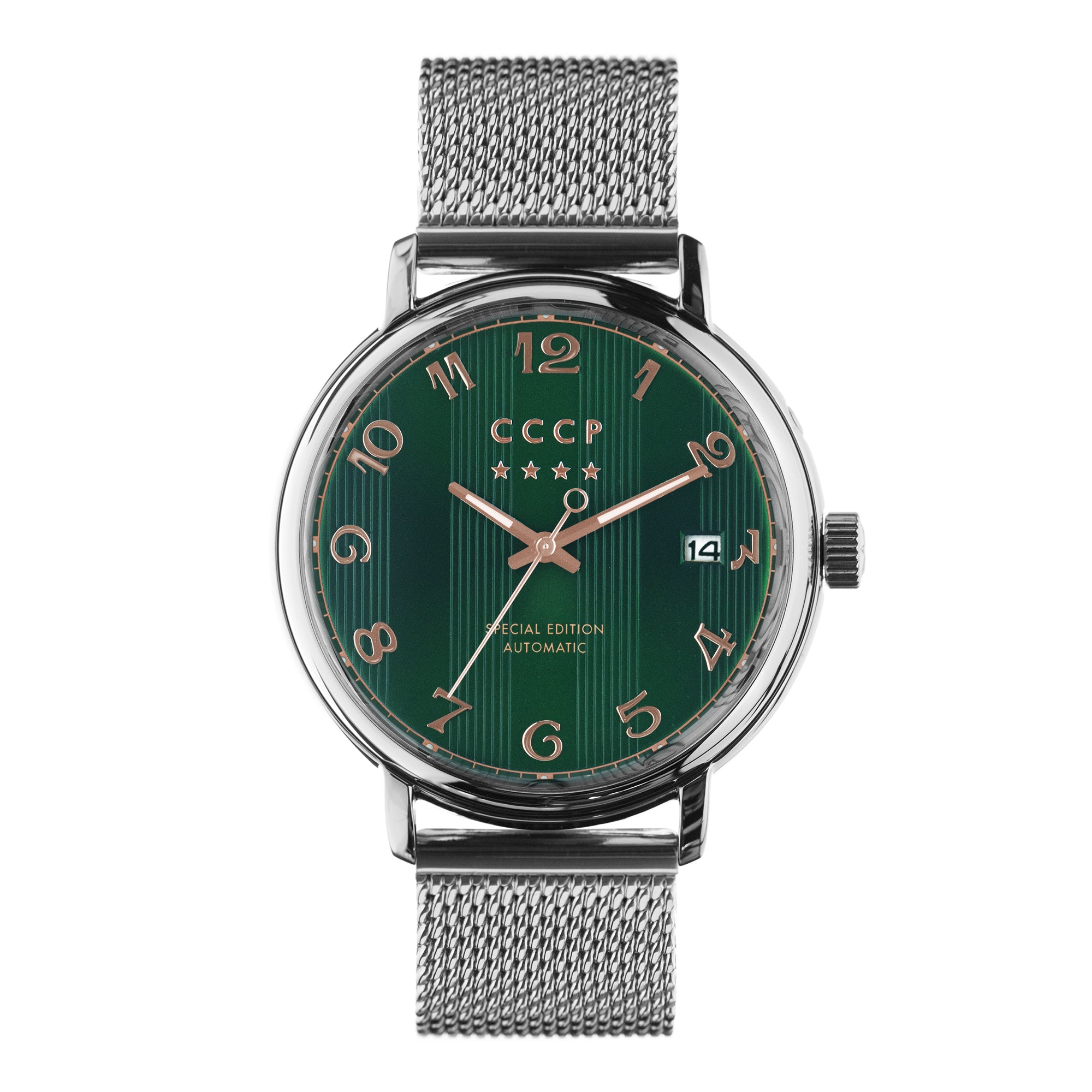 Green / Steel