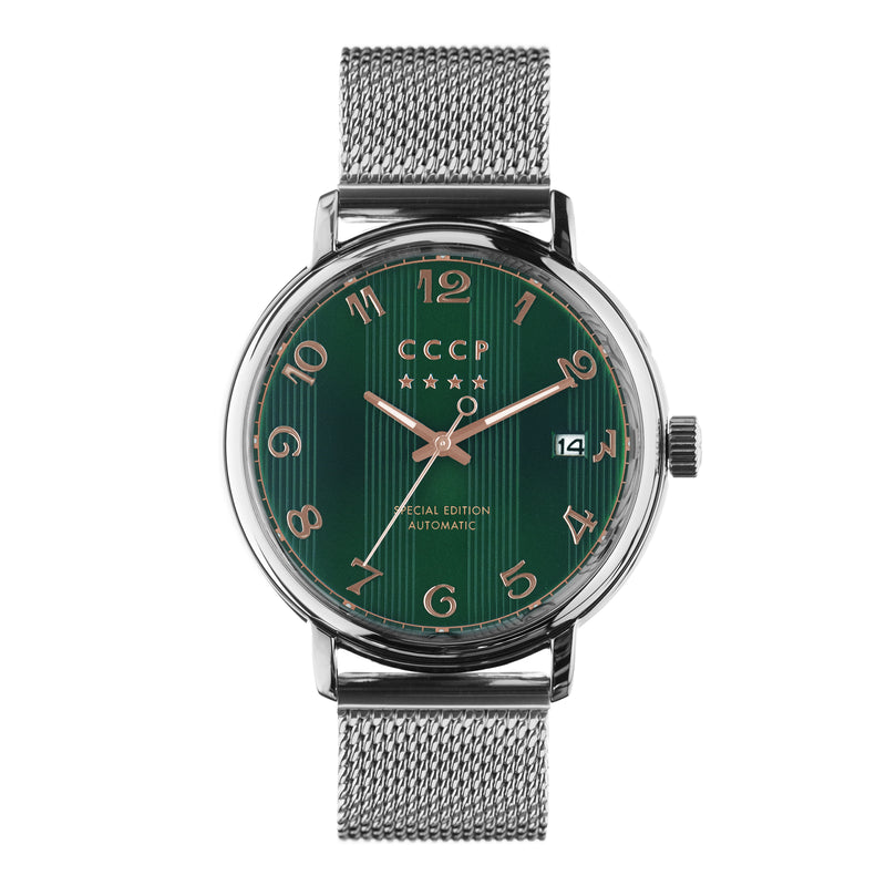Green / Steel