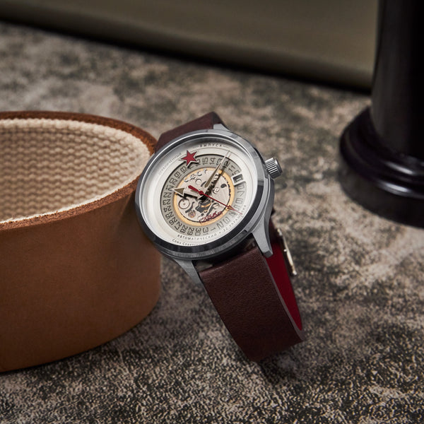 Silver White / Brown - CCCP